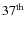 $37^{\rm th}$