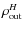 $\rho^H_{\rm out}$