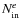 $N^e_{\rm in}$