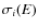 $\sigma_i(E)$