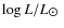 $\log L/L_{\hbox{$\odot$ }}$