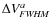 $\Delta V_{\rm {\it FWHM}}^{a}$