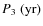 $P_{3}\rm ~ (yr)$