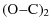 $\displaystyle ({\rm O{-}C})_{2}$