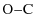 $\displaystyle {\rm O{-}C}$