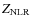$Z_{\rm NLR}$