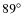 $89\hbox{$^\circ$ }$