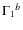 $\Gamma_1{}^b$
