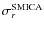 $\sigma_r^{\rm SMICA}$