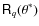$\R_q(\theta^*)$