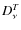 $D_\nu^T$
