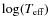 $\log(T_{\rm eff})$