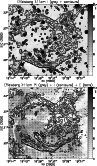 \begin{figure}
\par\includegraphics[angle=-90,width=8.5cm]{11706f2a.ps}\par\includegraphics[angle=-90,width=8.5cm]{11706f2b.ps}
\end{figure}