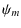 $\displaystyle \psi_m$