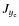 $J_{y_{\rm e}}$