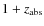 $1+z_{\rm abs}$