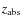$z_{\rm abs}$