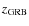 $z_{\rm GRB}$