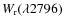 $W_{\rm r}(\lambda2796)$