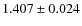 $1.407\pm0.024$