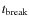 $t_{{\rm break}}$