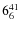 $ 6_{\rm 6}^{ 41}$