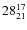 $\rm 28_{21}^{17}$