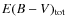 $E(B-V)_{\rm tot}$