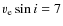 $\ensuremath{v_{\rm e} \sin i} =
7$