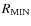 $R_{\rm MIN}$