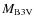 $M_{\rm B3V}$
