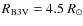 $R_{\rm B3V} = 4.5~R_\odot$