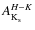 $A_{\rm K_{\rm s}}^{H-K}$