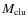 $M_{\rm clu}$