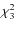 $\chi_3^2$
