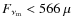 $F_{\nu_{\rm m}} < 566~\mu$