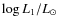 $\log L_{1}/L_{\odot}$