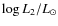 $\log L_{2}/L_{\odot}$