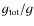 $g_{\rm tot}/g$