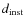 $d_{{\rm inst}}$