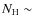 $N_{\rm H}\sim$