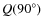 $Q(90^\circ)$