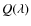 $Q(\lambda)$