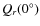 $Q_r(0^\circ)$