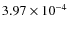 $3.97\times 10^{-4}$