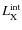 $L^{\rm int}_{\rm X}$
