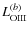 $L_{\rm OIII}^{(b)}$