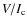 $V/I_{\rm c}$
