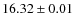 $16.32\pm0.01$