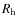 $R_{\rm h}$